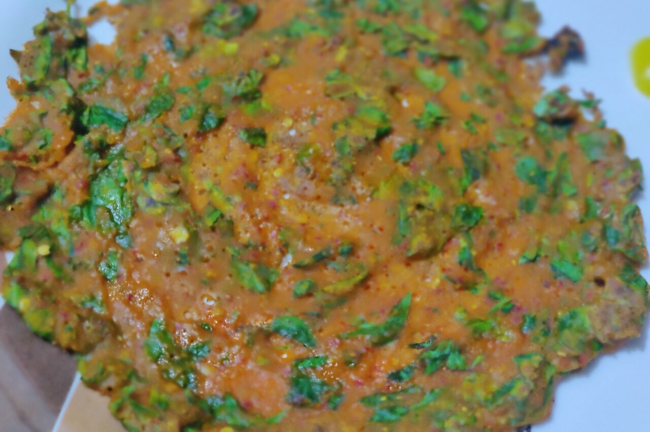 Methi Leaves Dosa [Uppu puli dosa]{udupi style} mente soppu dosa