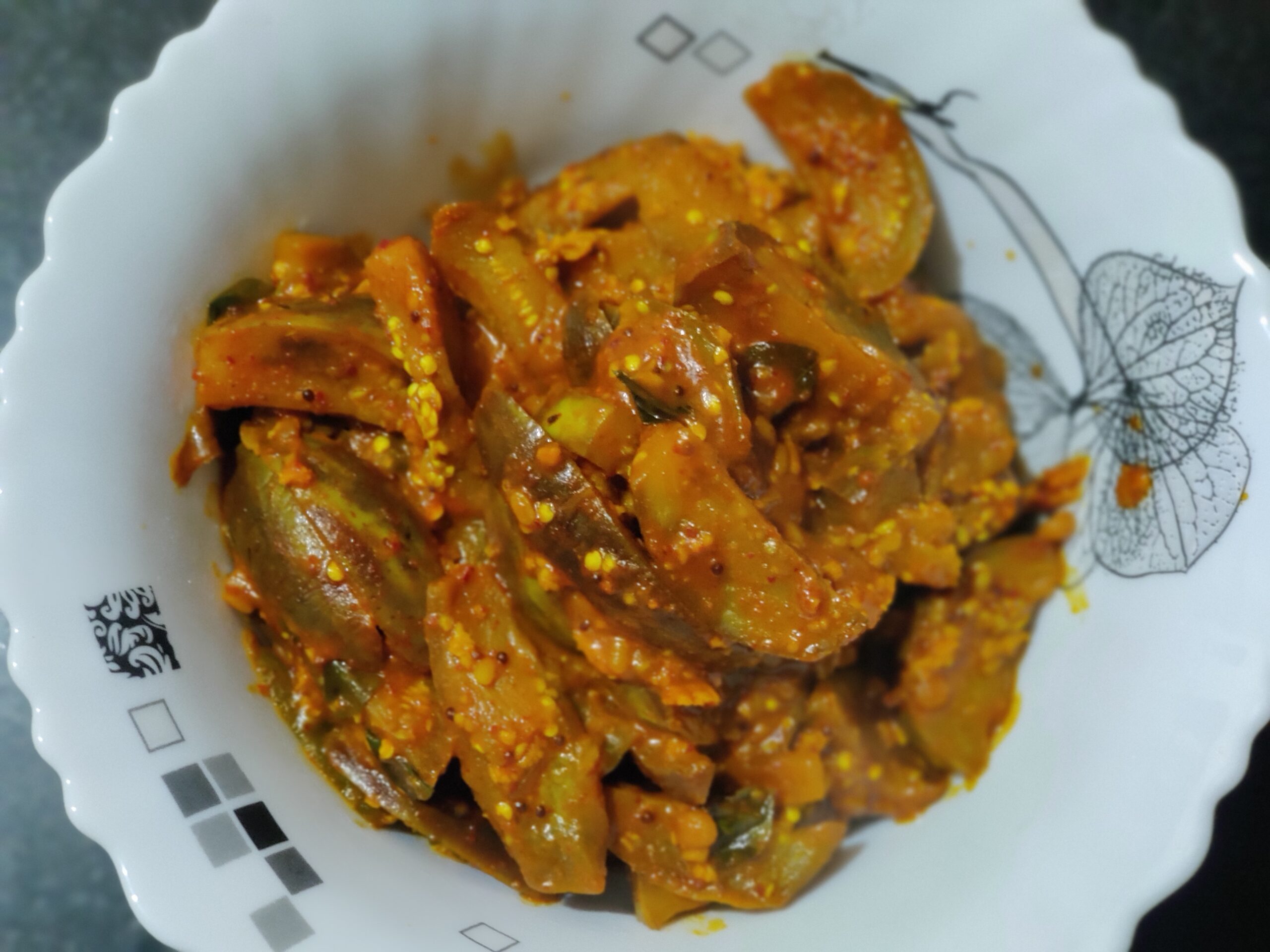 Eggplant Curry [Badnekai palya] {Gulla Palya} - Bhojanashale
