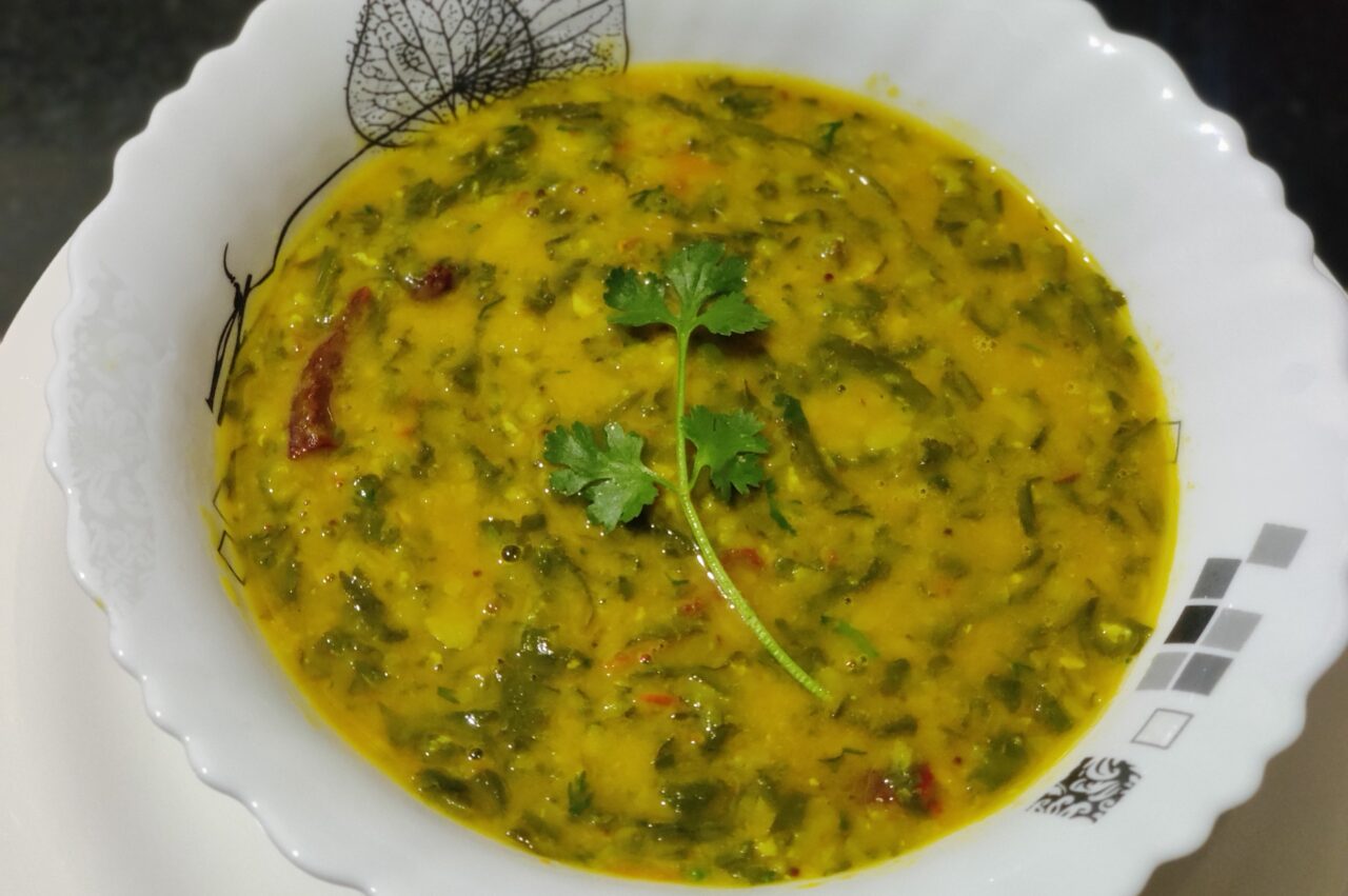 Palak dal | Palak tove | Pappu | Spinach dal